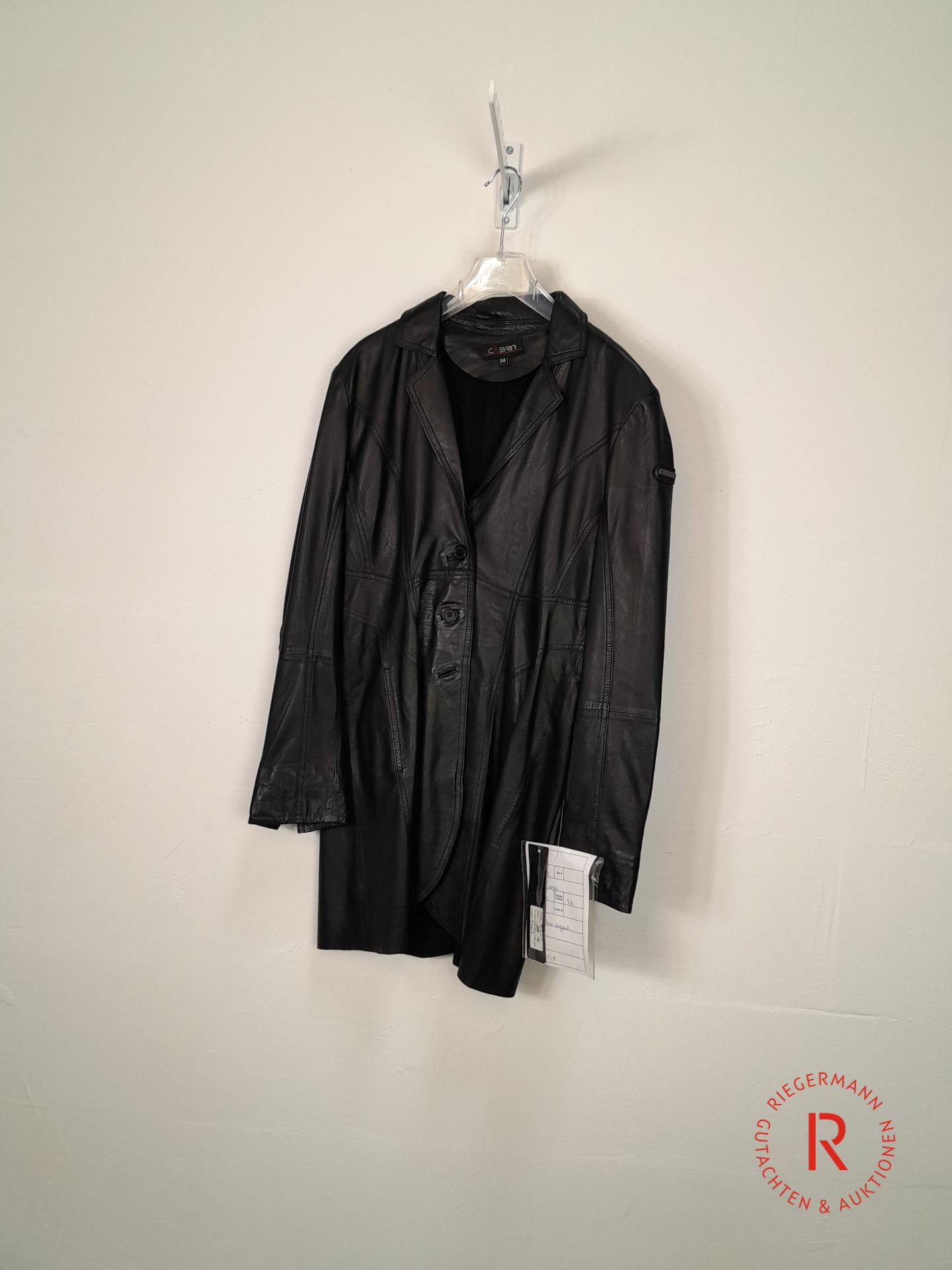 DAMEN LEDERMANTEL GRÖSSE 38